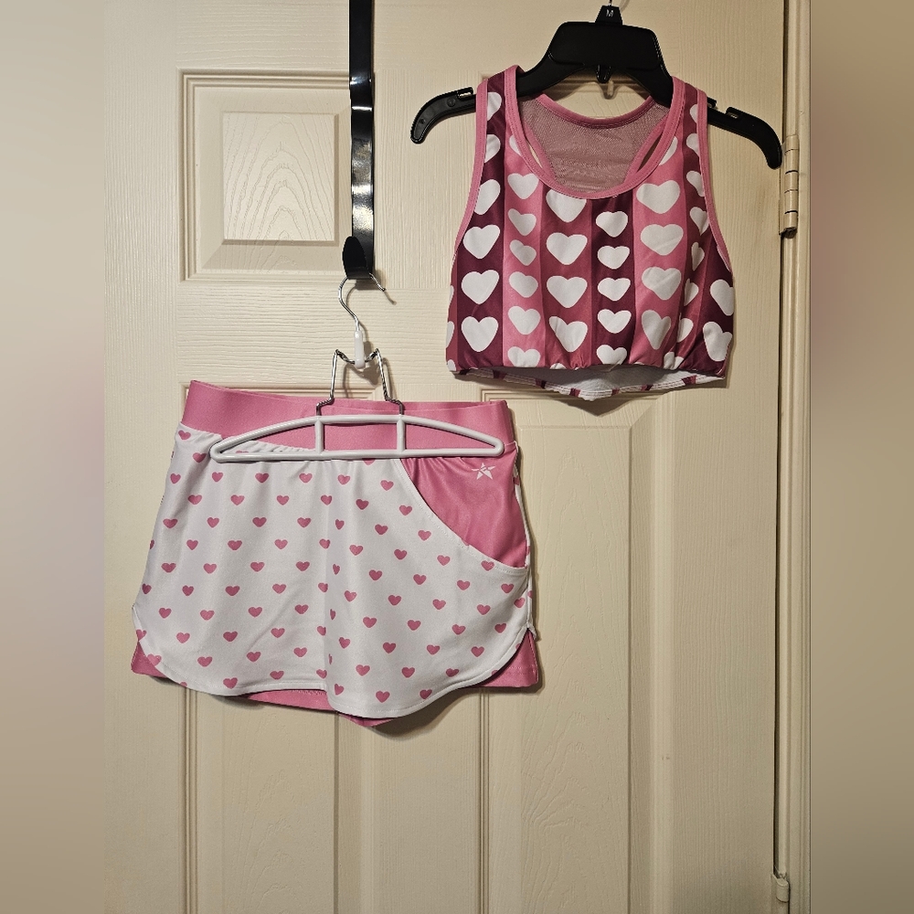 Rebel athletic valentines set women's